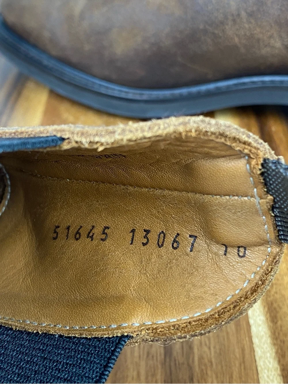 Sid Mashburn Brown Suede Chelsea Boot Dainite Soles Men’s Shoe Size 10